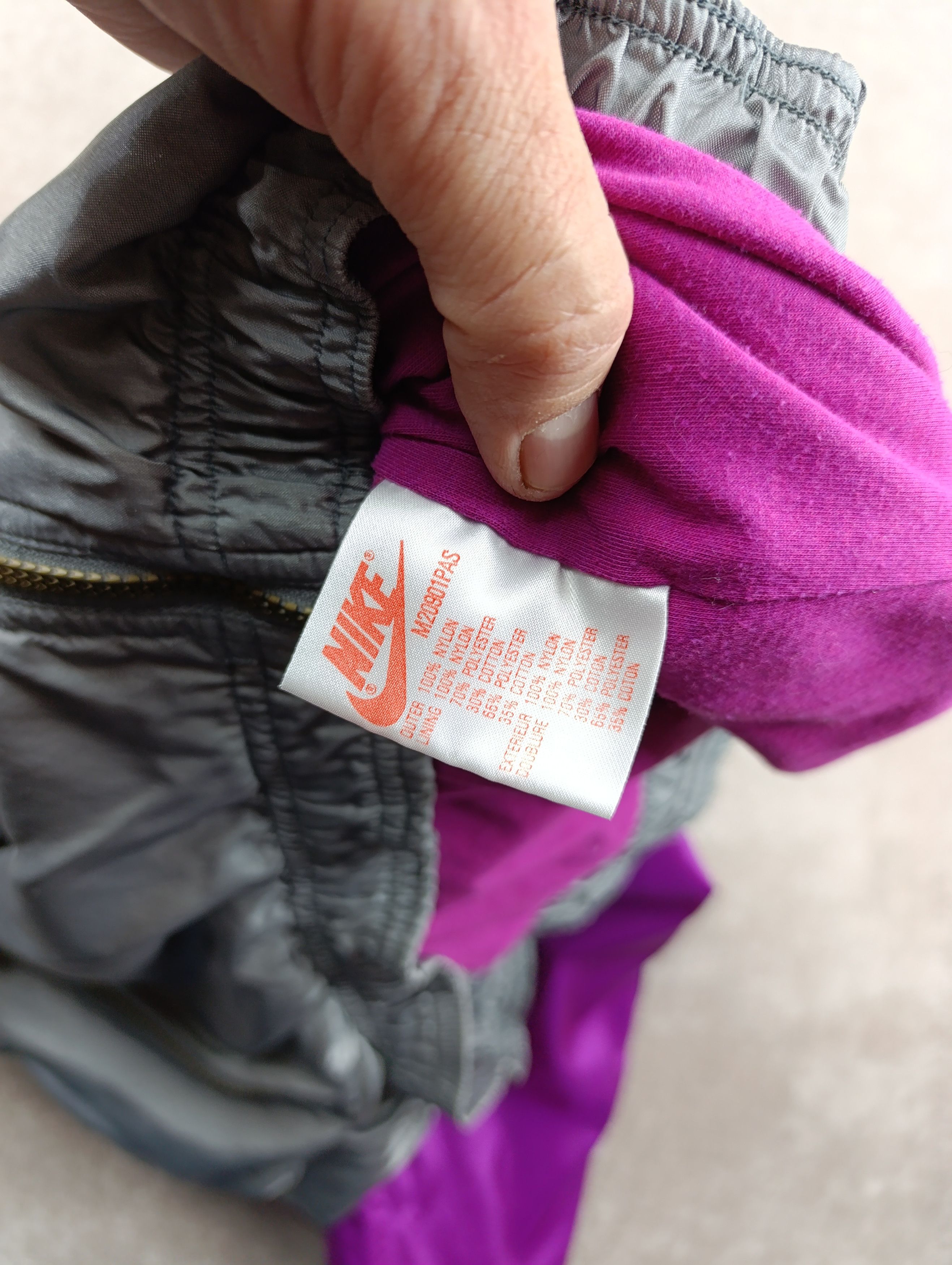 Nike Nike Premier 90s Nylon Jacket Vintage Colourful Windbreaker Size US S / EU 44-46 / 1 - 13 Thumbnail