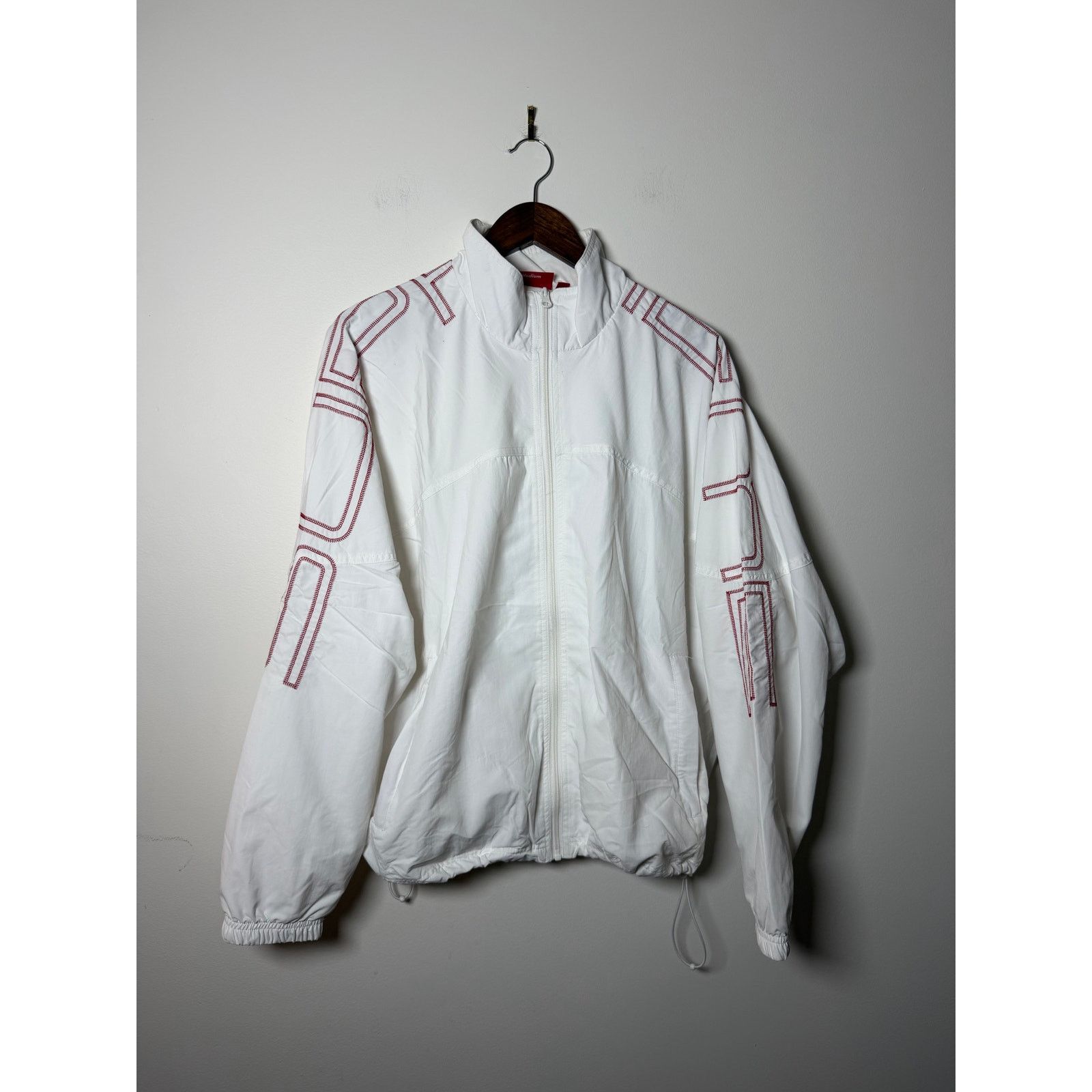 Ducati × Supreme Supreme Ducati Track Jacket Light Gray Medium