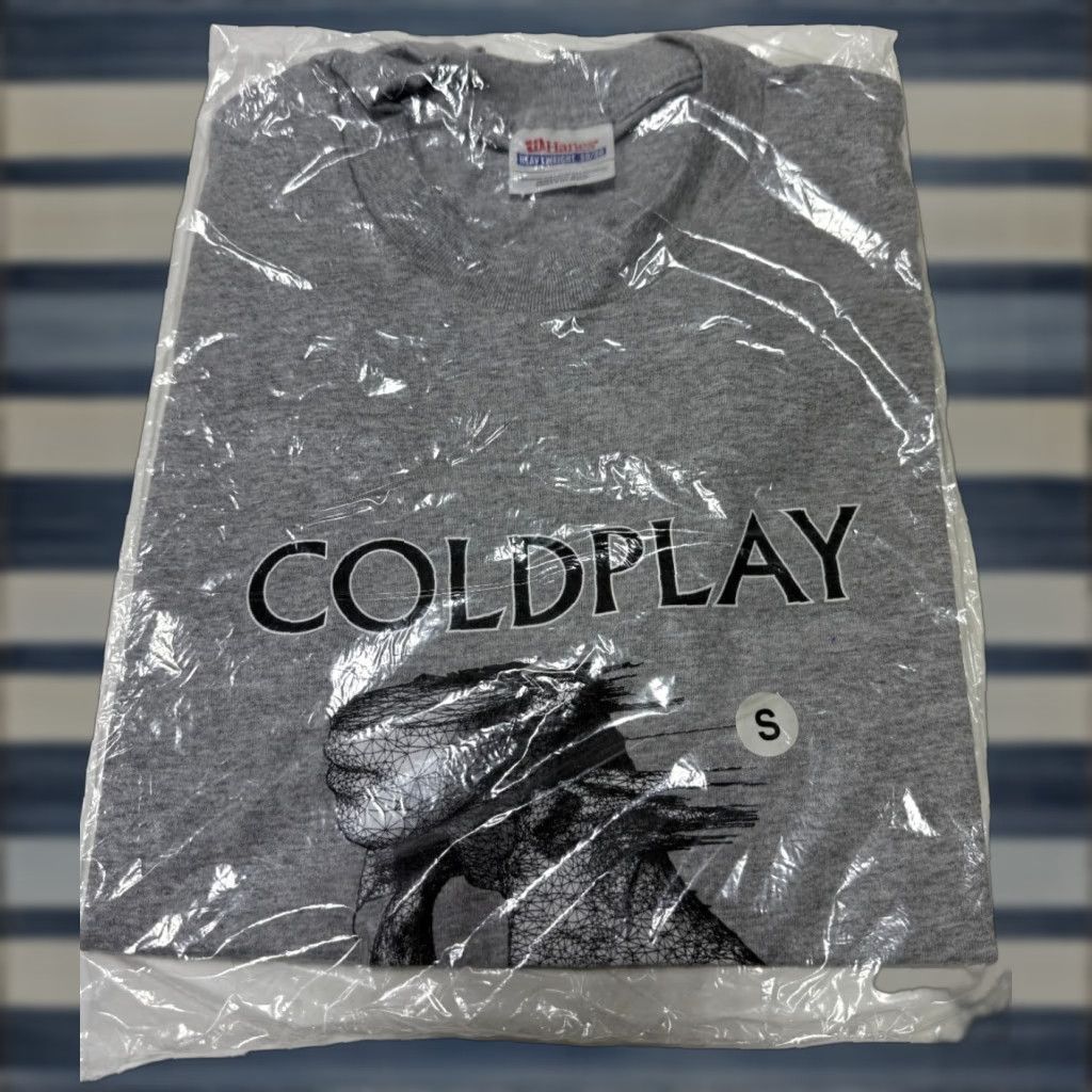 VINTAGE Coldplay 2002 Graphic Tee Men’s Small Gray Original