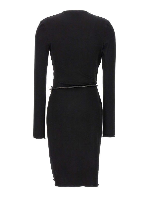 Tom Ford o1y0126 Mini Dress in Black Size XS / US 0-2 / IT 36-38 - 2 Thumbnail