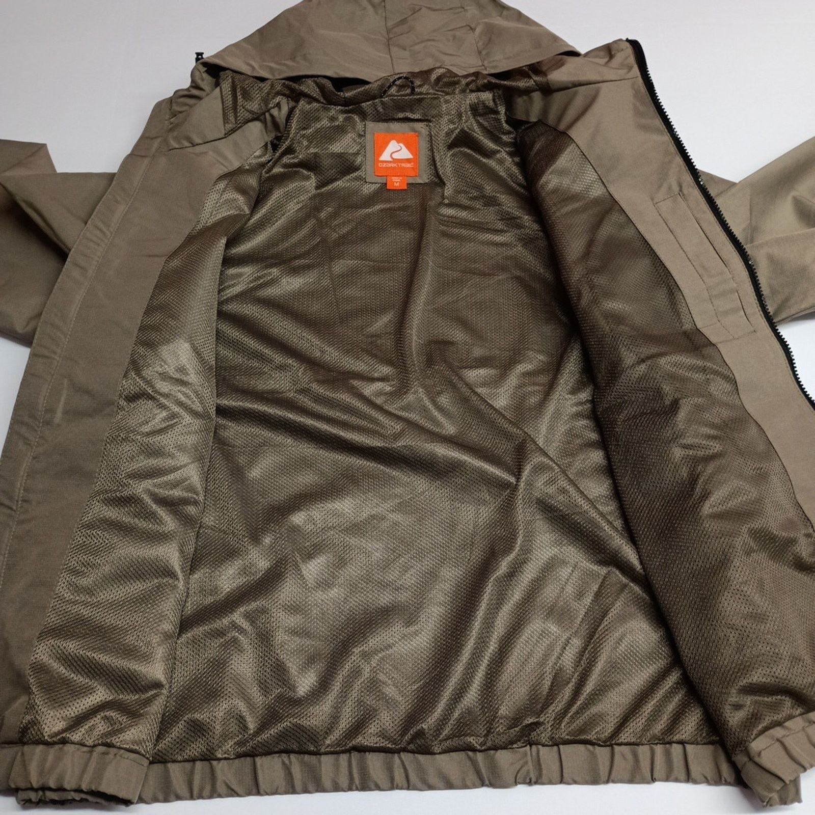 Other Ozark Trail Windbreaker Jacket Men M Taupe Falls Zip Pockets Size US M / EU 48-50 / 2 - 8 Thumbnail