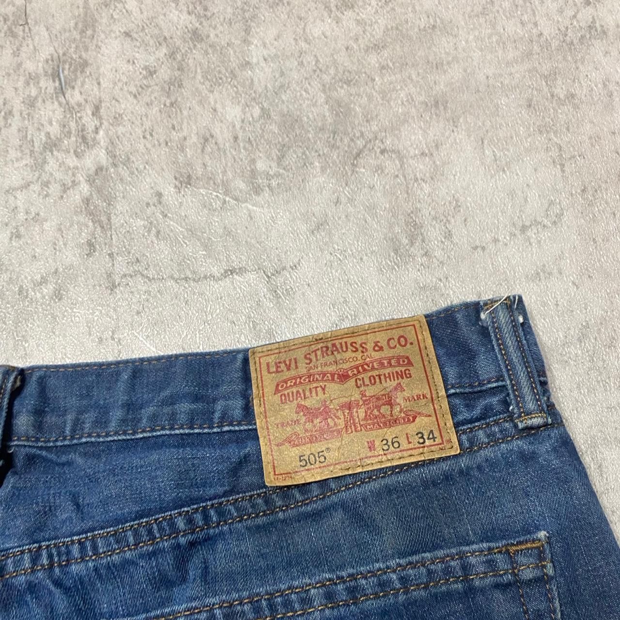 Levi's Levi's 505 blue denim jeans #skater Size US 36 / EU 52 - 7 Thumbnail