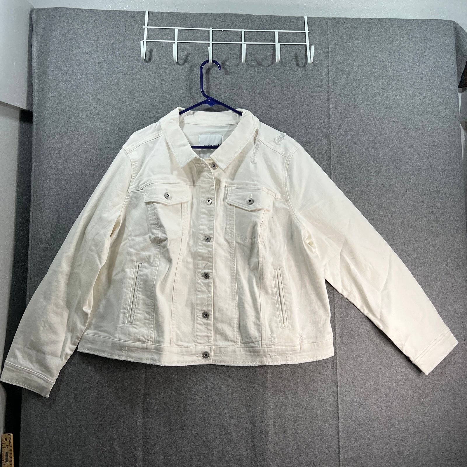 Other LOGO by Lori Goldstein Jeans Jacket Womens Size XXL / US 16-18 / IT 52-54 - 1 Thumbnail