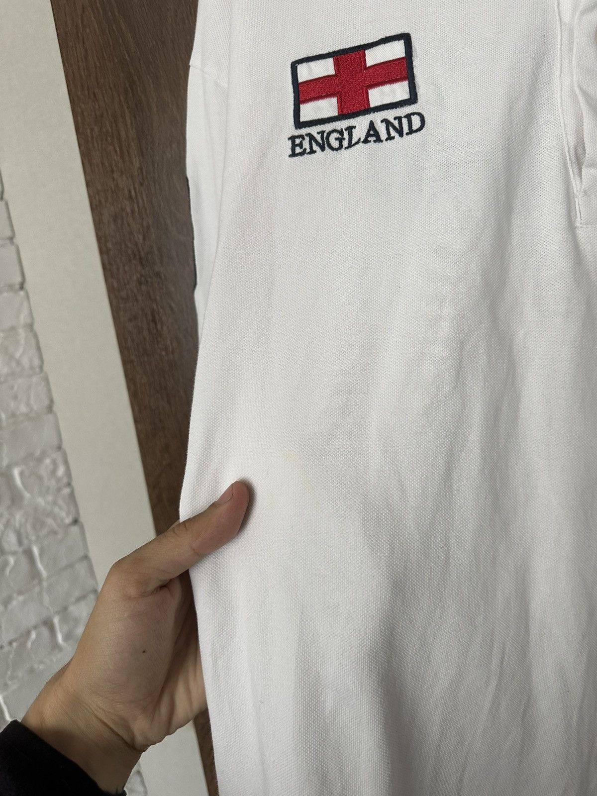 Polo Ralph Lauren Ralph Lauren England Polo RL Long Sleeve T-Shirt Vintage 90s Size US XXL / EU 58 / 5 - 17 Thumbnail