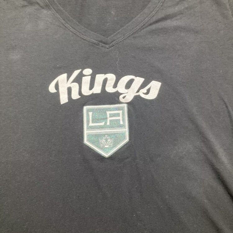 NHL Los Angeles Kings NHL V Neck Graphic T Shirt Size XL / US 12-14 / IT 48-50 - 2 Thumbnail