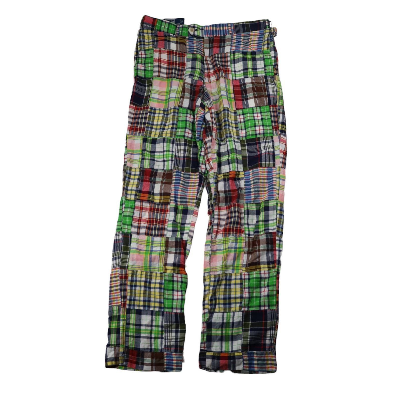 Plaid Patchwork Pants | Grailed