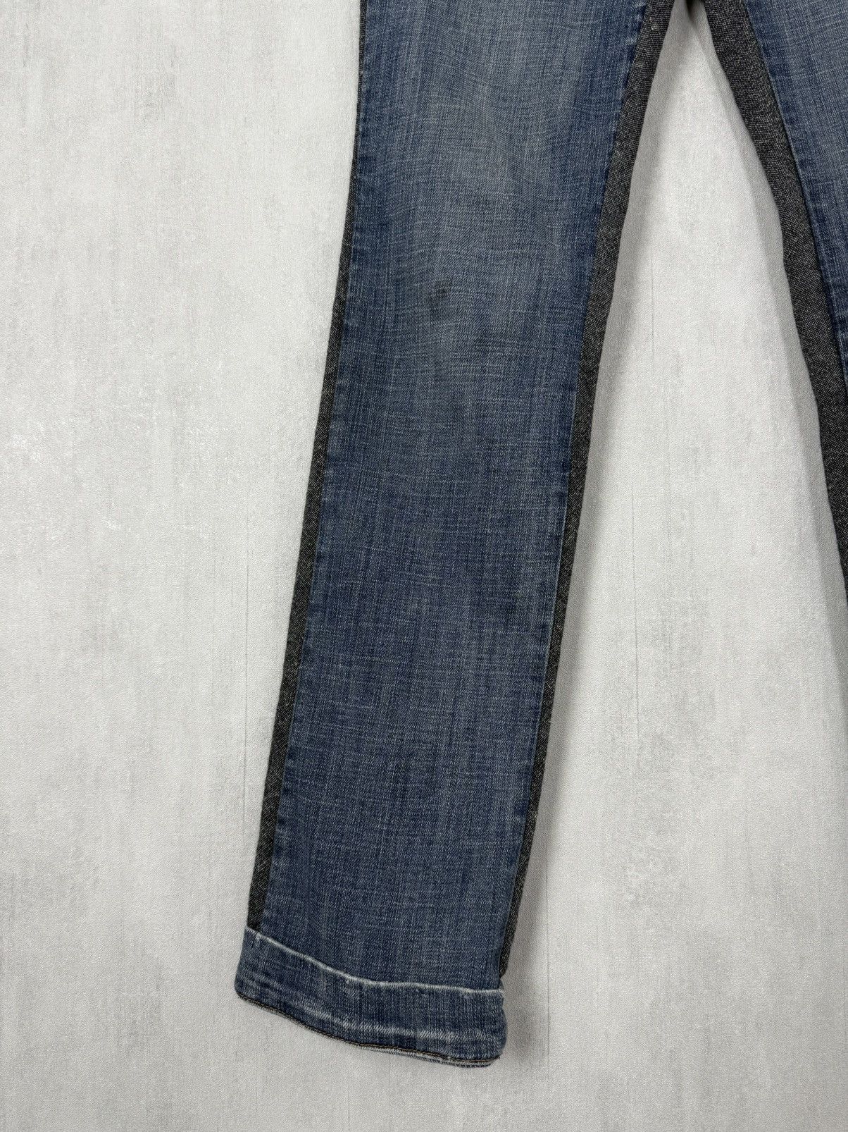 Dolce & Gabbana Dolce&Gabbana SS05 Women’s Archive Hybrid Wool/Denim Pants Size 33" - 11 Thumbnail