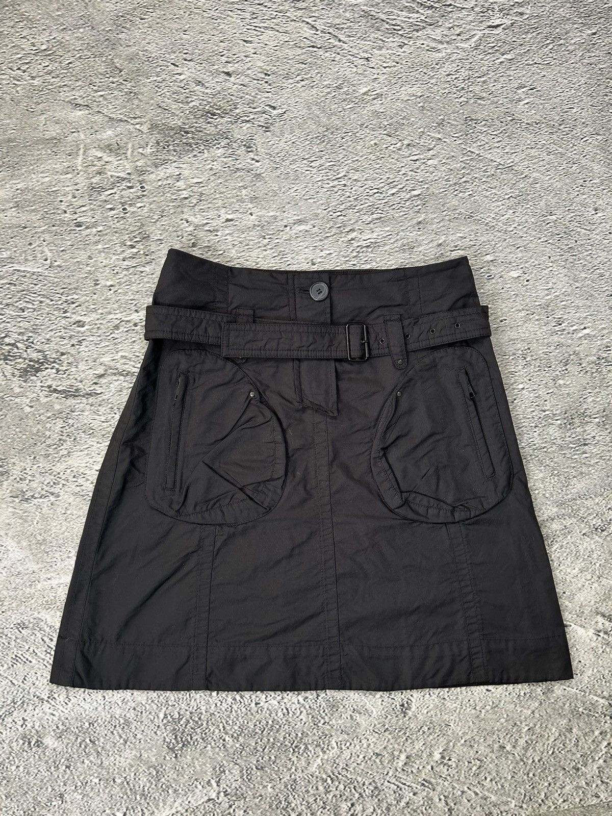 IKKS Japanese IKKS black skirt cargo multi pocket Size 25" / US 0 / IT 36 - 1 Thumbnail