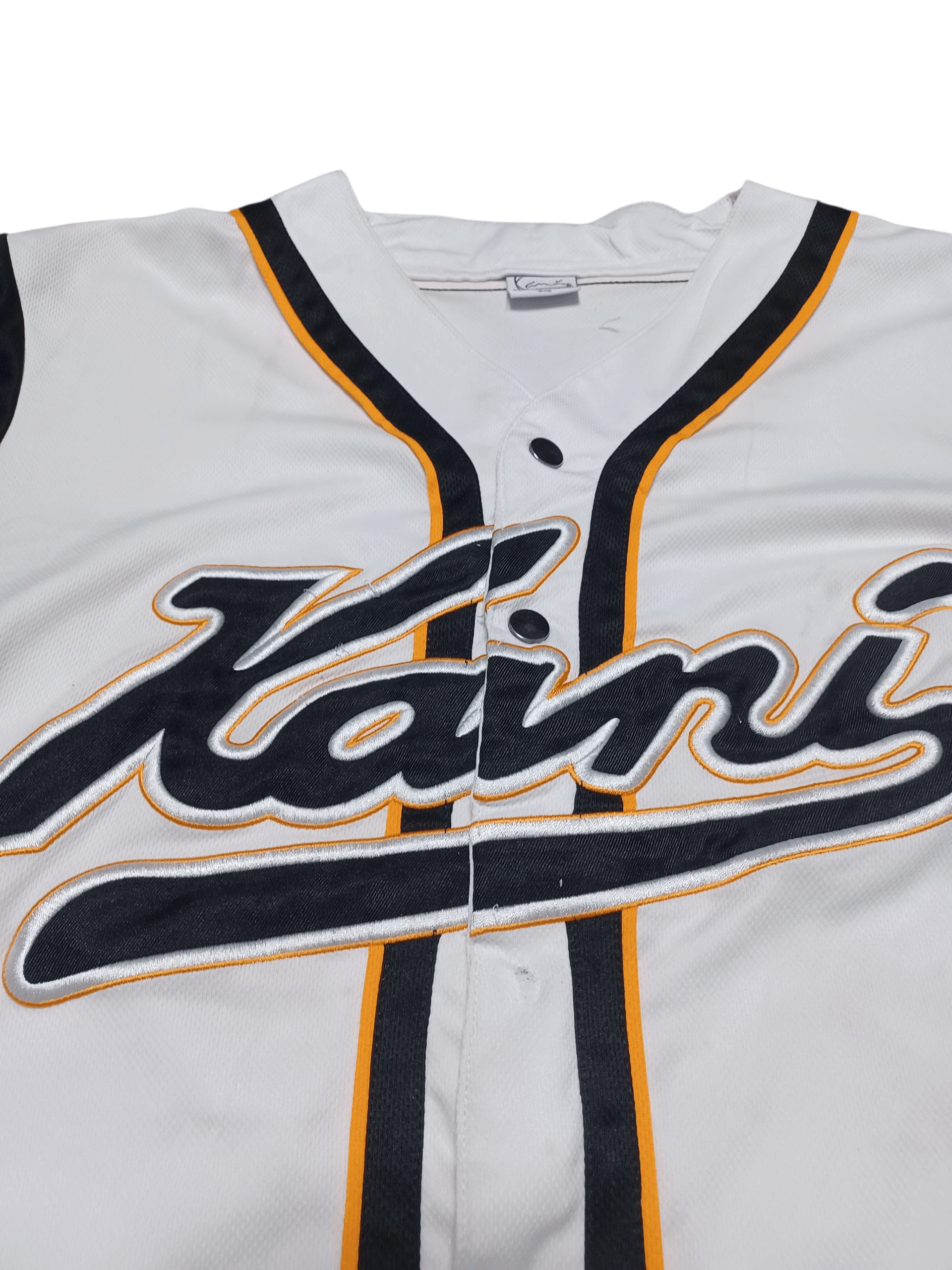Karl Kani KARL KANI EMBROIDERED LOGO BASEBALL JERSEY SK8 RAP Size US M / EU 48-50 / 2 - 2 Thumbnail