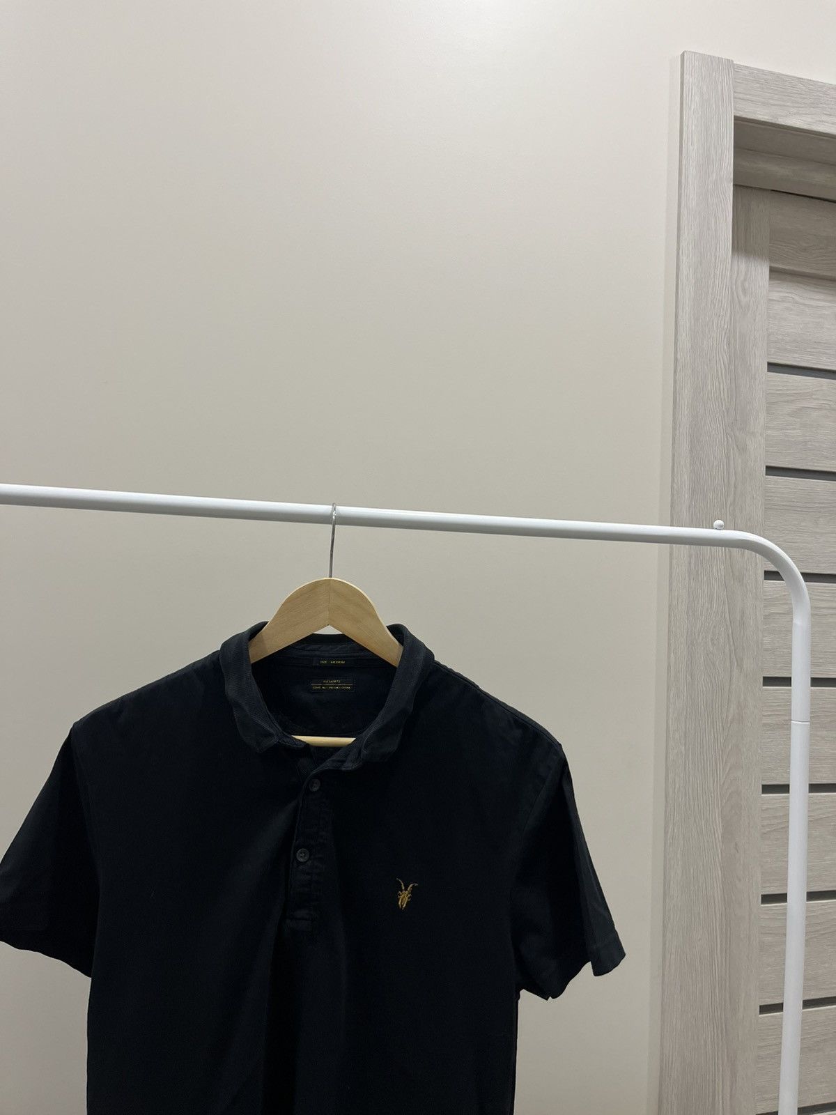 Allsaints Vintage 90s AllSaints t shirt M If Six Was Nine Black Size US M / EU 48-50 / 2 - 2 Thumbnail