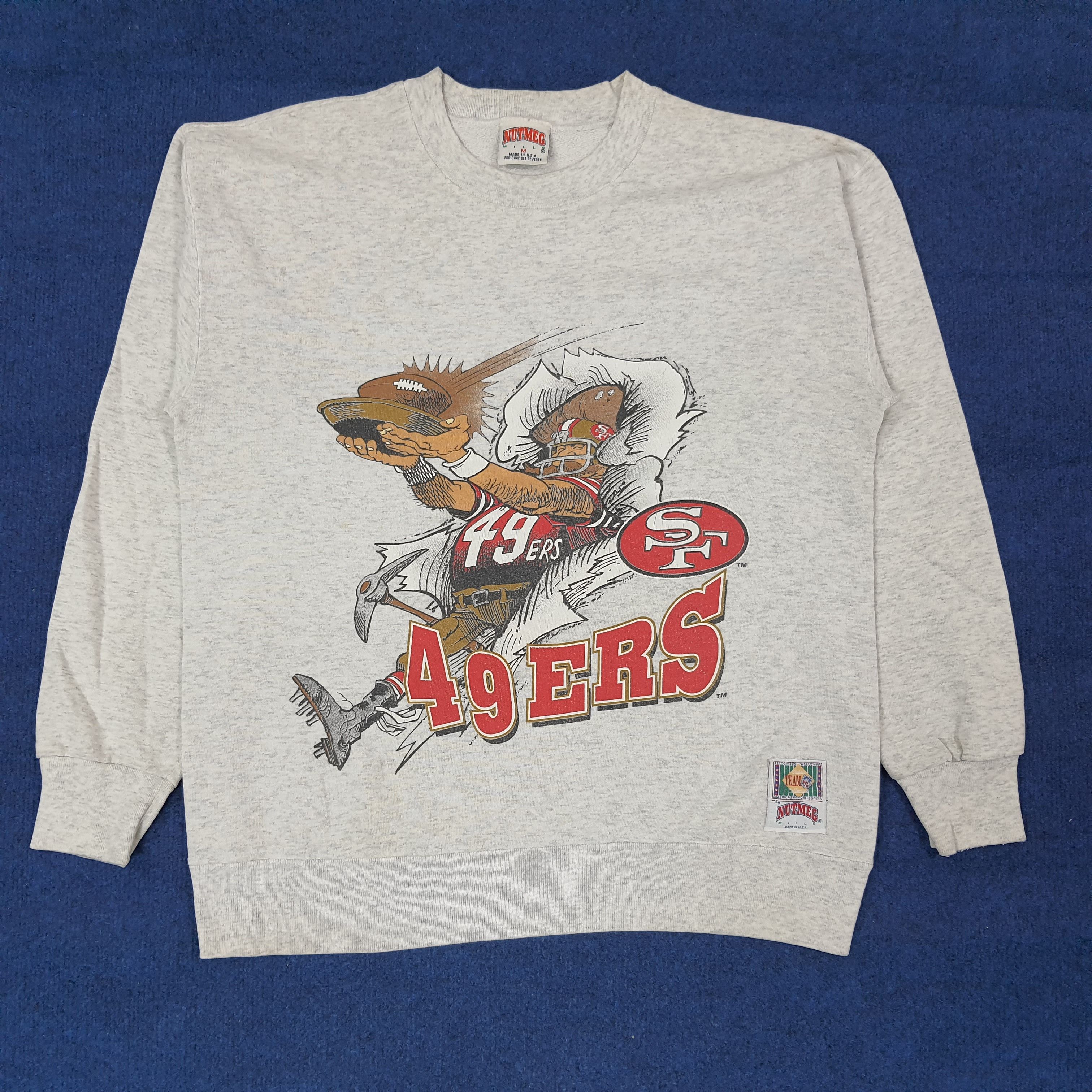 Nutmeg Vintage Nutmeg San Francisco 49ers Jack Davis 90s C261N7 Size US M / EU 48-50 / 2 - 1 Thumbnail