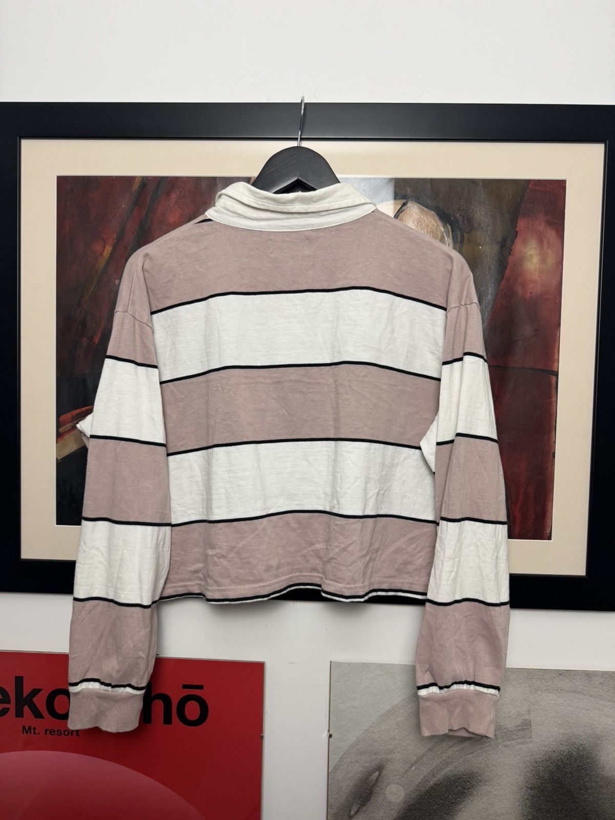 Stussy Stussy Crop Top Polo Longsleeve Mini Logo Australia Release Size M / US 6-8 / IT 42-44 - 2 Thumbnail