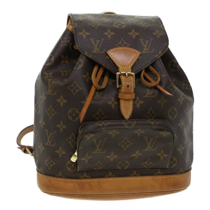 Backpacks Louis Vuitton Louis Vuitton Monogram ChristopherXL Backpack Gray M55252 LV Auth 31979a