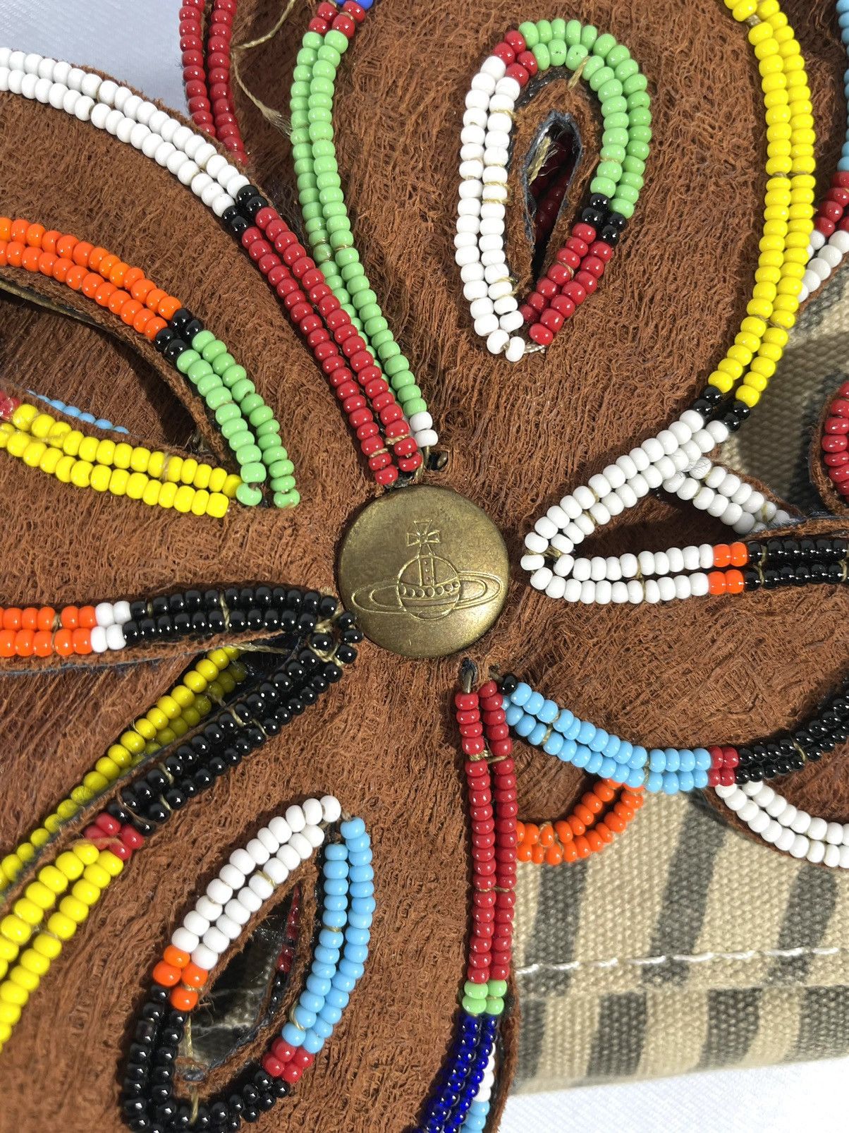 Vivienne Westwood Kenya Canvas Orb Clutch Bag Size ONE SIZE - 10 Thumbnail