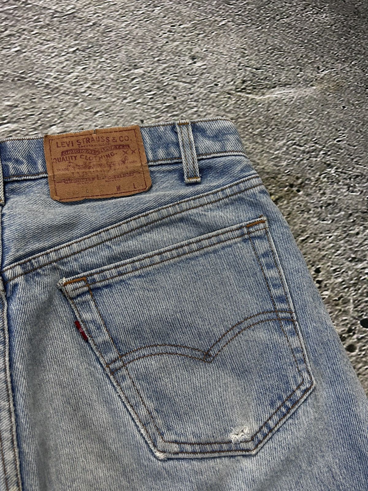 Levi's Levi’s vintage denim shorts baby blue jorts 505 made in USA Size US 34 / EU 50 - 2 Thumbnail