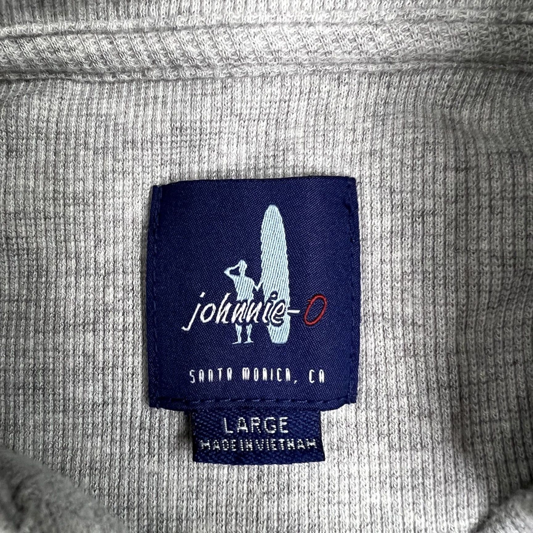 johnnie-O Johnnie-O Shirt Mens Large Gray 1/4 Snap Pullover Mock Neck Embroidered BWE Shirt Mens Large Gray 1/4 Snap Pullover Mock Neck Embroidered BWE Size US L / EU 52-54 / 3 - 5 Thumbnail