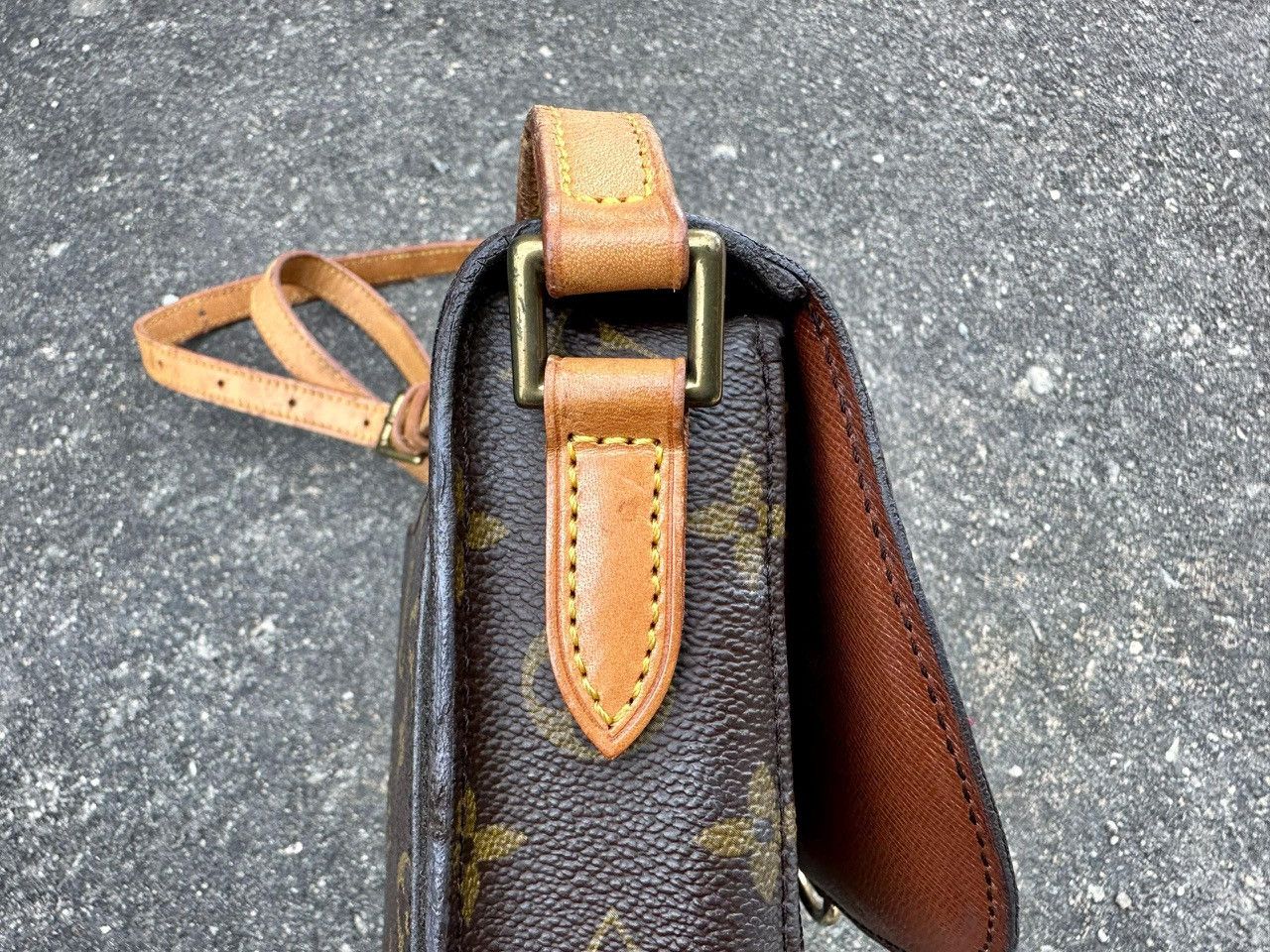 Louis Vuitton Authentic Louis Vuitton Monogram Saint Cloud PM Shoulder Bag Size ONE SIZE - 14 Thumbnail