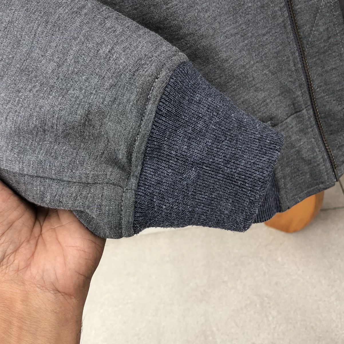 Journal Standard Journal Standard Blouson Stretchable Grey Bomber Jacket Size US L / EU 52-54 / 3 - 9 Thumbnail