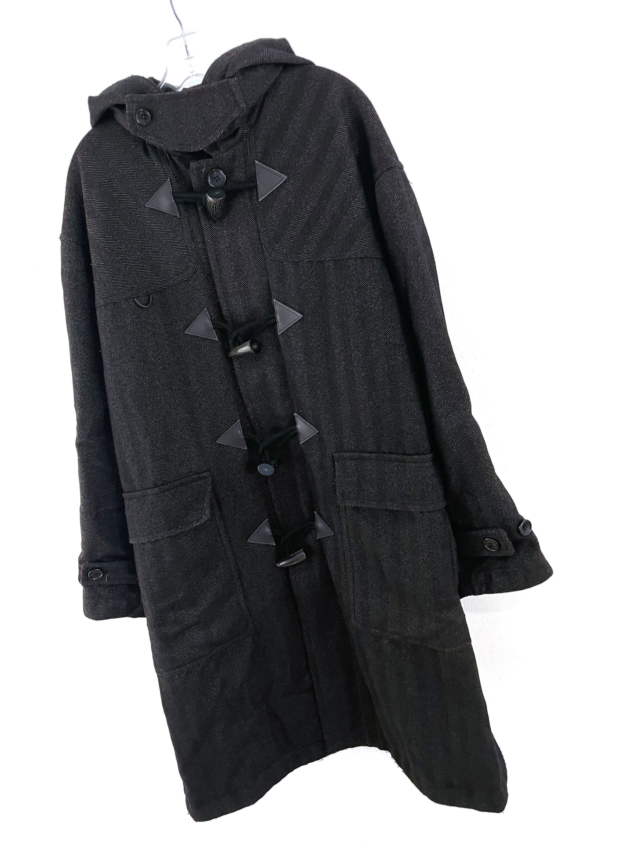 DAIWA PIER39 Herringbone Goretex Duffle Coat Size US L / EU 52-54 / 3 - 2 Thumbnail
