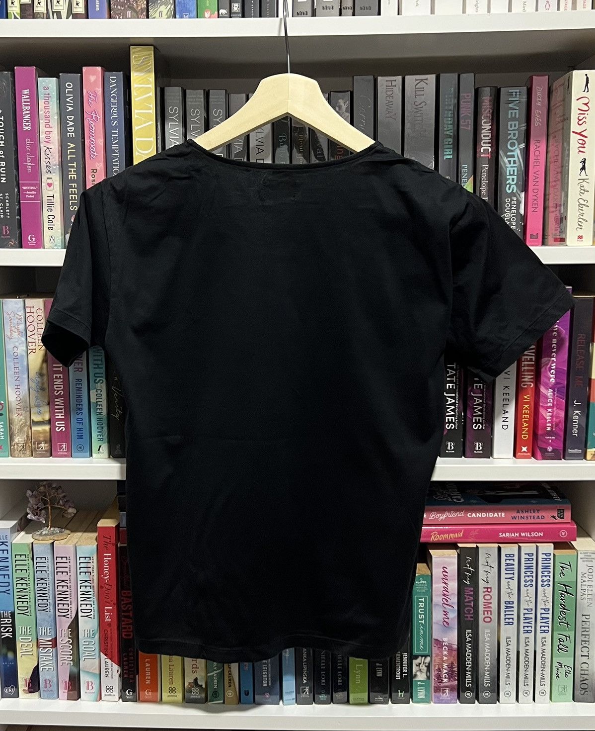 Vintage Kenzo Paris Black Plain Tee, Women's (Size M) — image 4 of 6