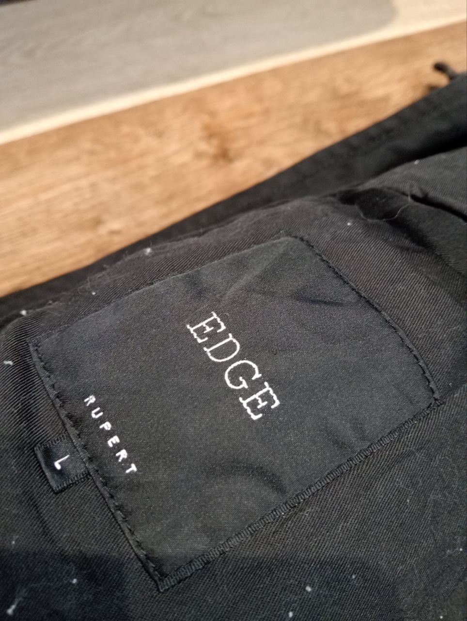 Japanese Brand RUPERT EDGE JAPAN BLACK HOODED JACKET Size US L / EU 52-54 / 3 - 9 Thumbnail