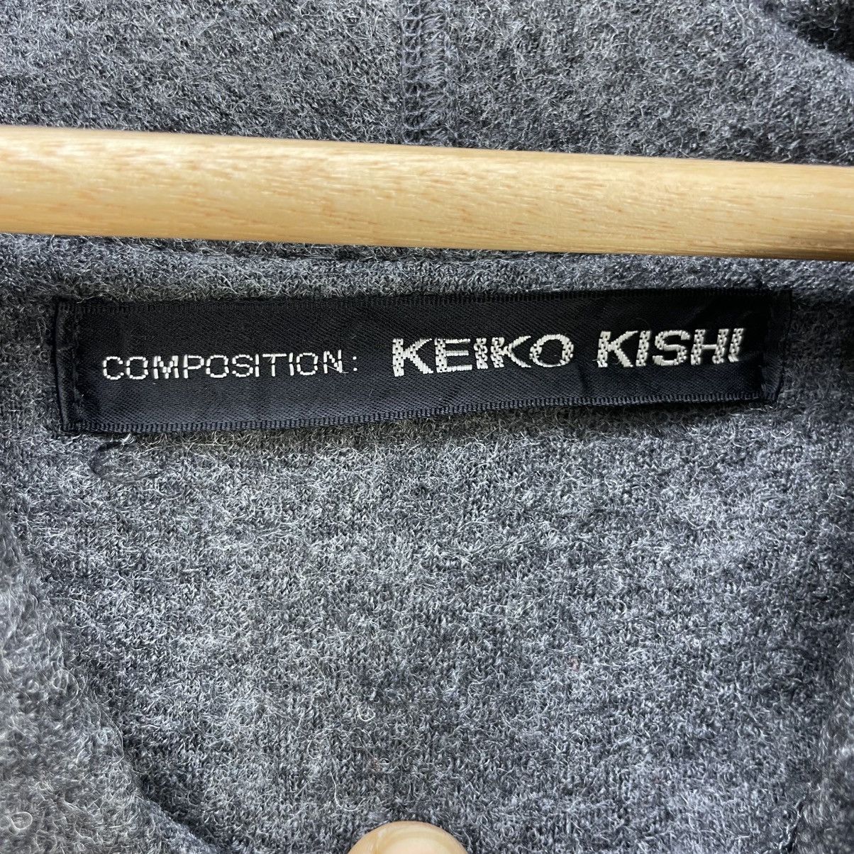 Yohji Yamamoto 💥Vintage Keiko Kishi Wool Hooded Buttonless Jacket Size M / US 6-8 / IT 42-44 - 5 Thumbnail
