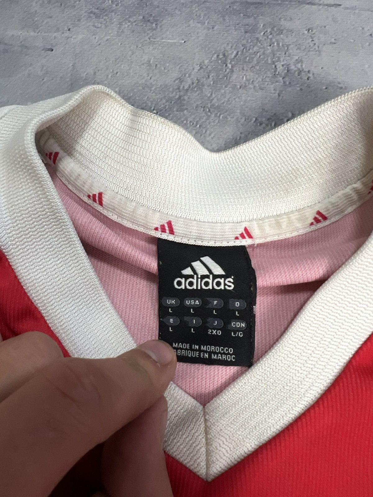 Adidas × Vintage Vintage Adidas Ajax Amsterdam 2002-03 Soccer Jersey Size US L / EU 52-54 / 3 - 5 Thumbnail
