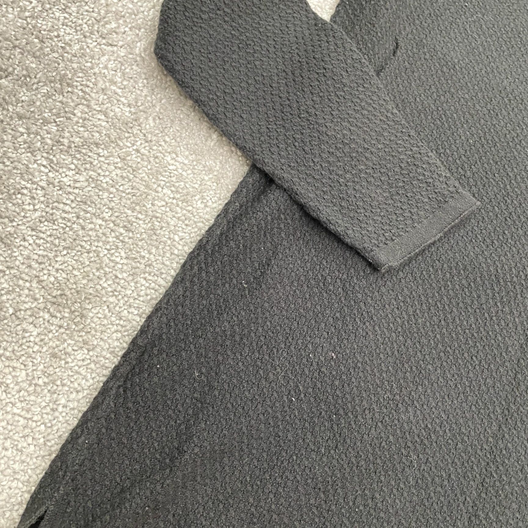 J. Jill J.Jill Mini Sweater Dress Womens Petite XS Black Long Sleeve Round Neck Classic Size XS / US 0-2 / IT 36-38 - 4 Thumbnail