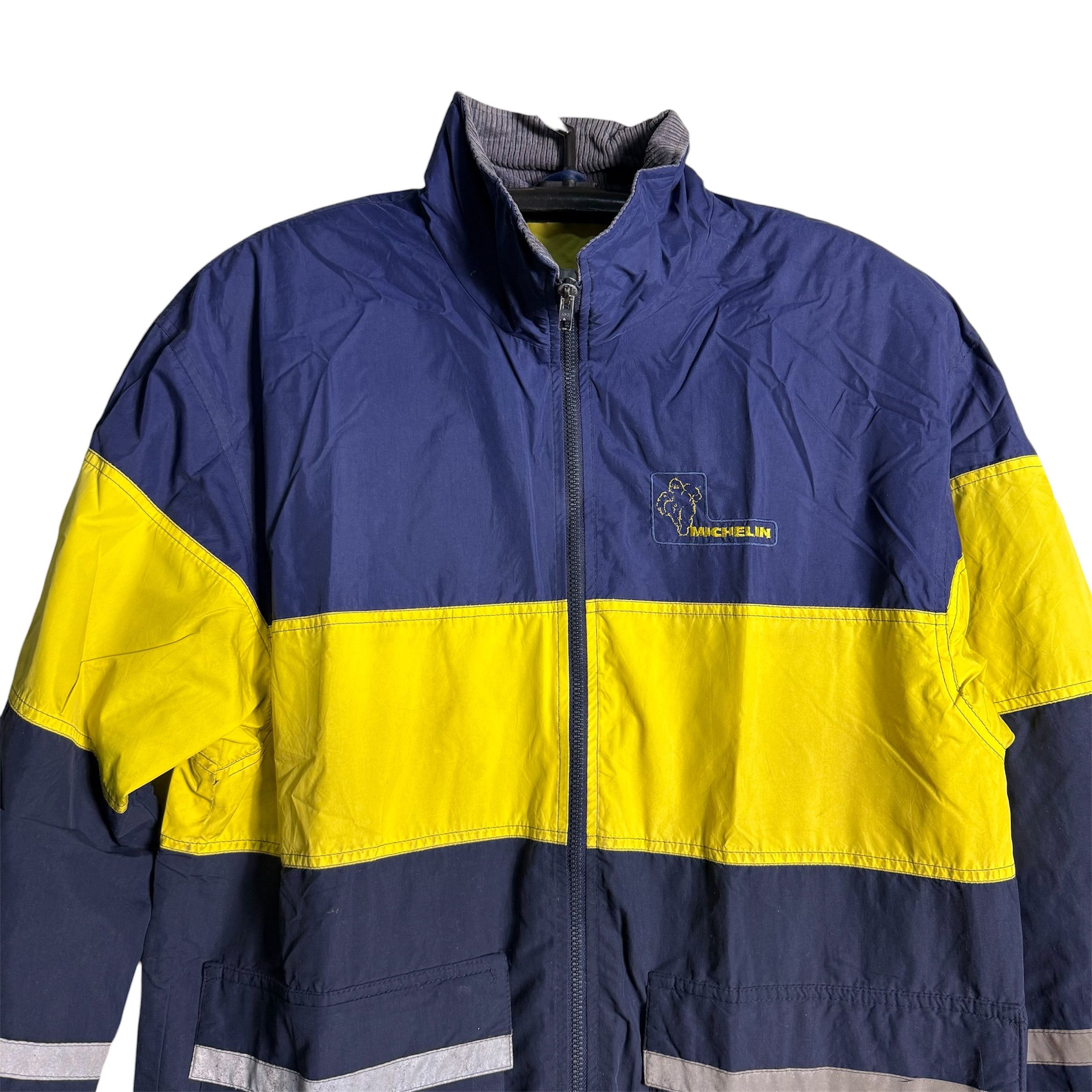 Gear for Sports 🔥RARE🔥Vintage Michelin Racing Spellout Full-Zip Jacket Size US M / EU 48-50 / 2 - 3 Thumbnail