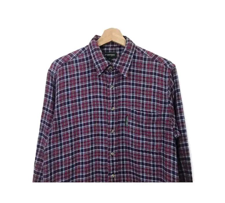 Flannel Ivy Brothers Club Flannel Shirts Button Up Size US S / EU 44-46 / 1 - 2 Thumbnail