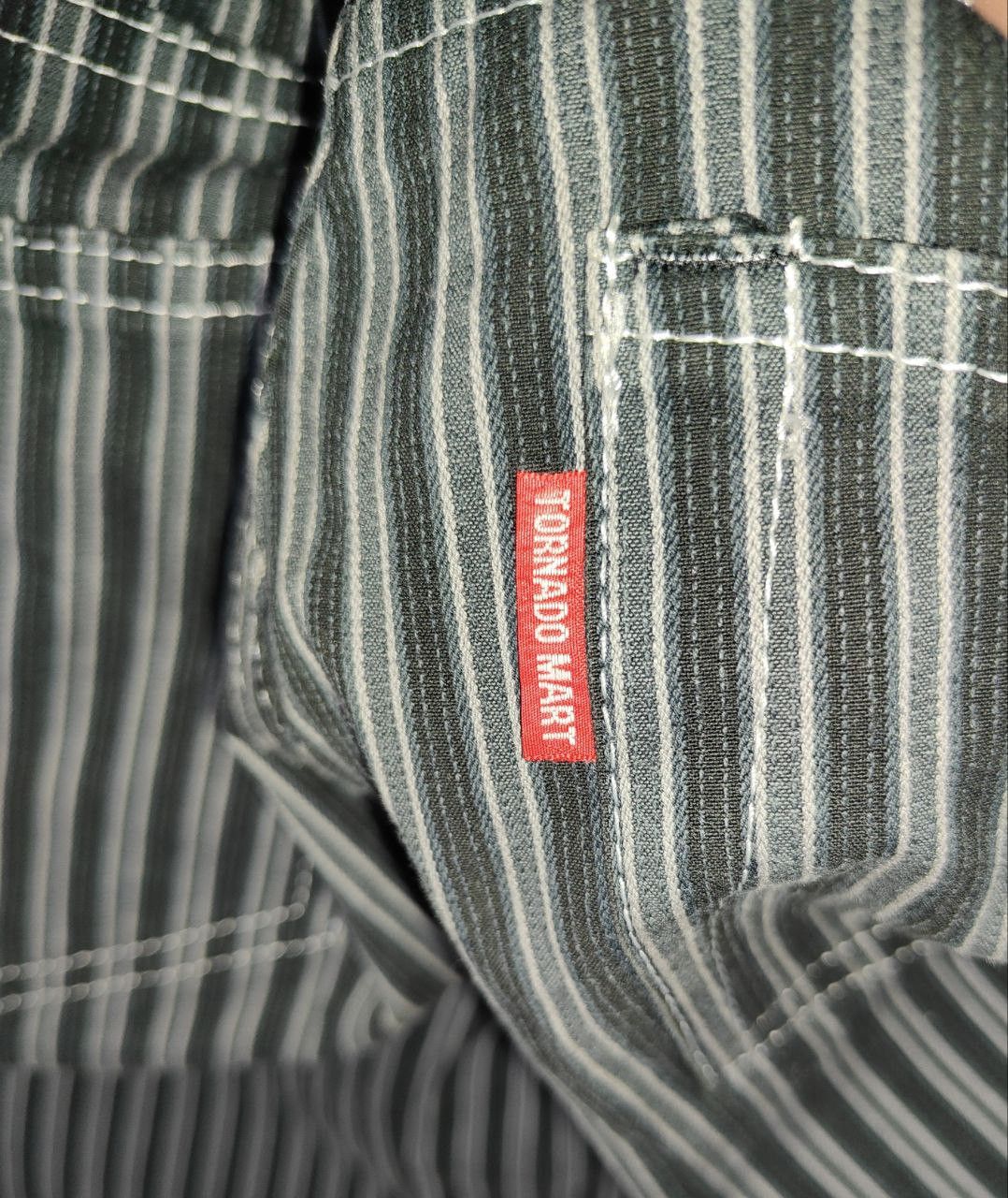 Tornado Mart Tornado Mart Stripe Flare Pant Size US 30 / EU 46 - 5 Thumbnail