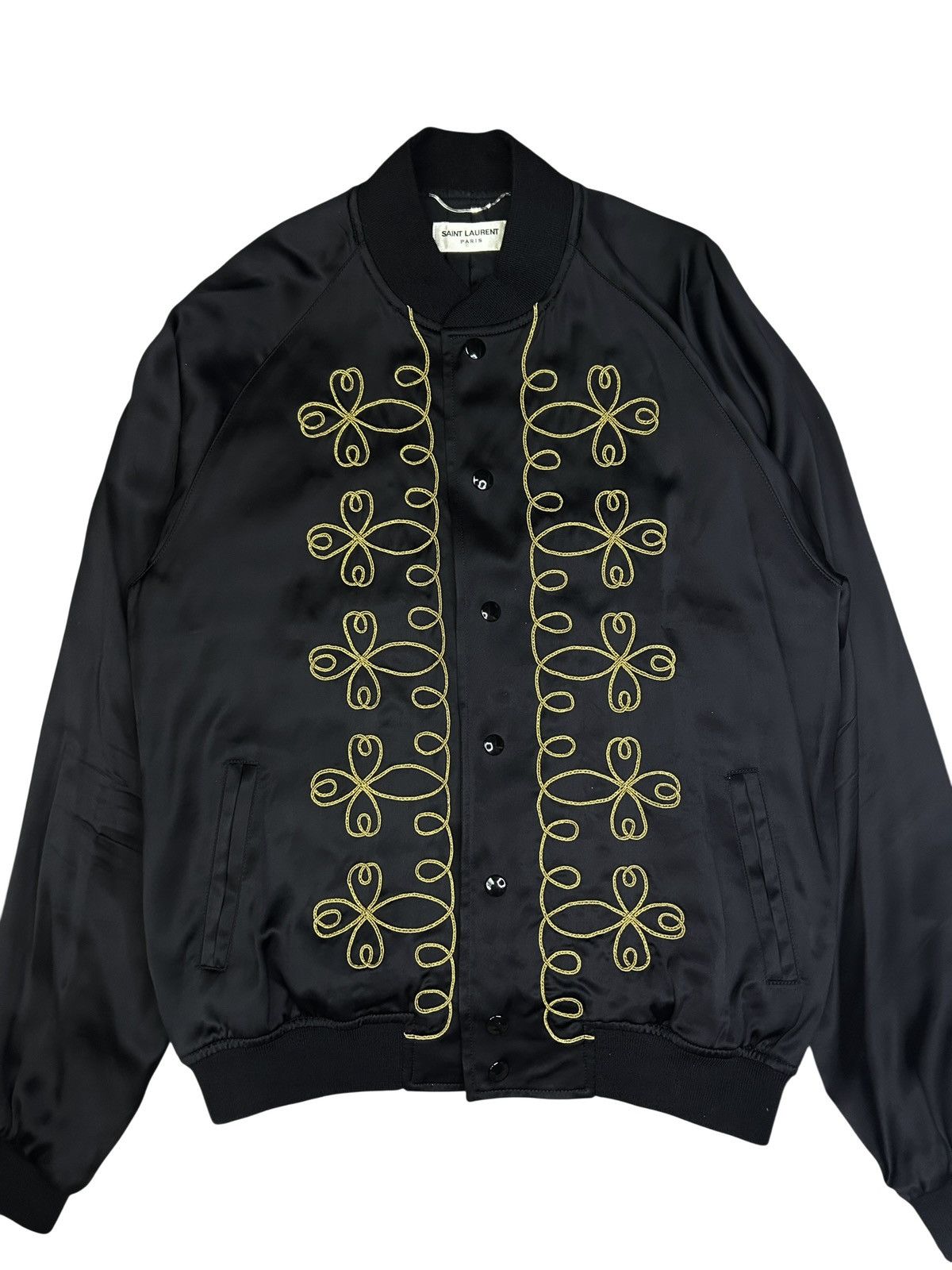Saint Laurent Paris S/S 15 Napoleon Bomber Size US L / EU 52-54 / 3 - 3 Thumbnail