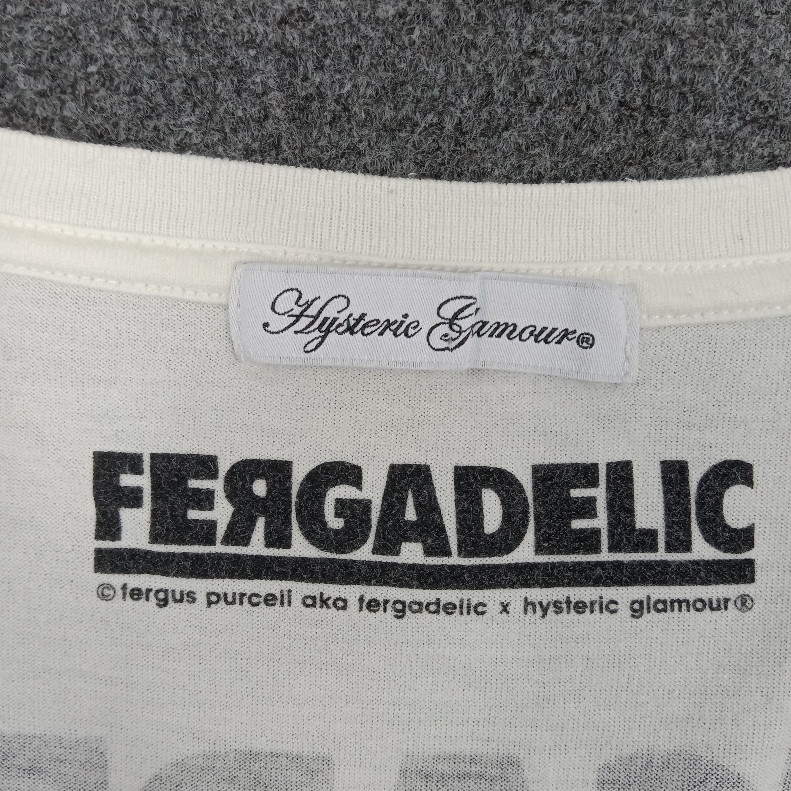 Hysteric Glamour × Japanese Brand × Vintage Hysteric Glamour X Fergadelic Japanese Brand Tshirt Size M / US 6-8 / IT 42-44 - 4 Thumbnail