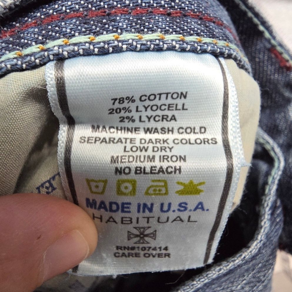 Other Vintage Habitual Medium Wash Skinny Jeans - 29 Size 29" - 4 Thumbnail