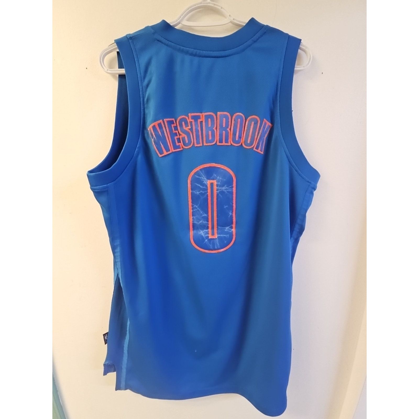 Adidas Russell Westbrook 2012 Christmas Jersey Men M OKC Thunder Size US M / EU 48-50 / 2 - 9 Thumbnail
