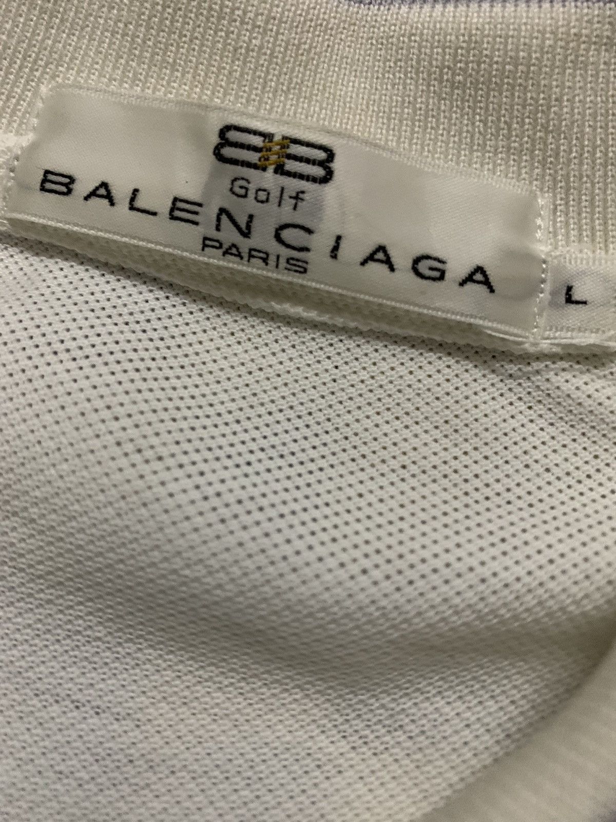Balenciaga × Vintage Vintage Balenciaga Golf Paris Polo Shirt Size M / US 6-8 / IT 42-44 - 6 Thumbnail