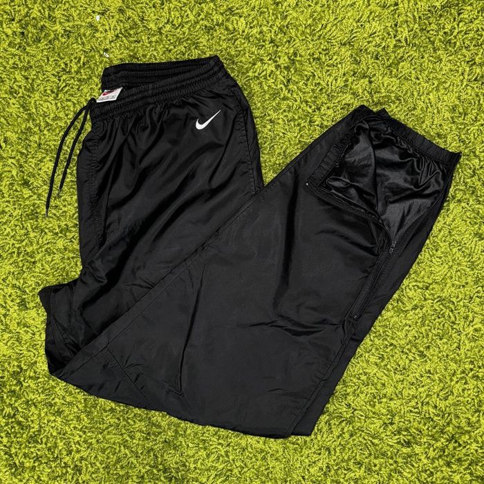 Nike 90s Vintage Nike Baggy Tracksuit Bottoms Black Size XL Grailed