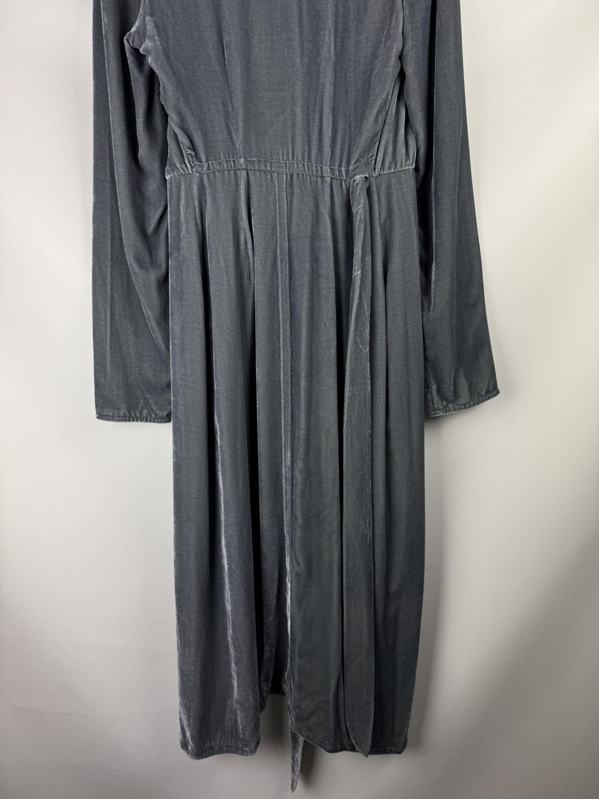 Rick Owens Rick Owens Avant-Garde Velvet Wrap Midi Cardigan Dress Size S / US 4 / IT 40 - 19 Thumbnail