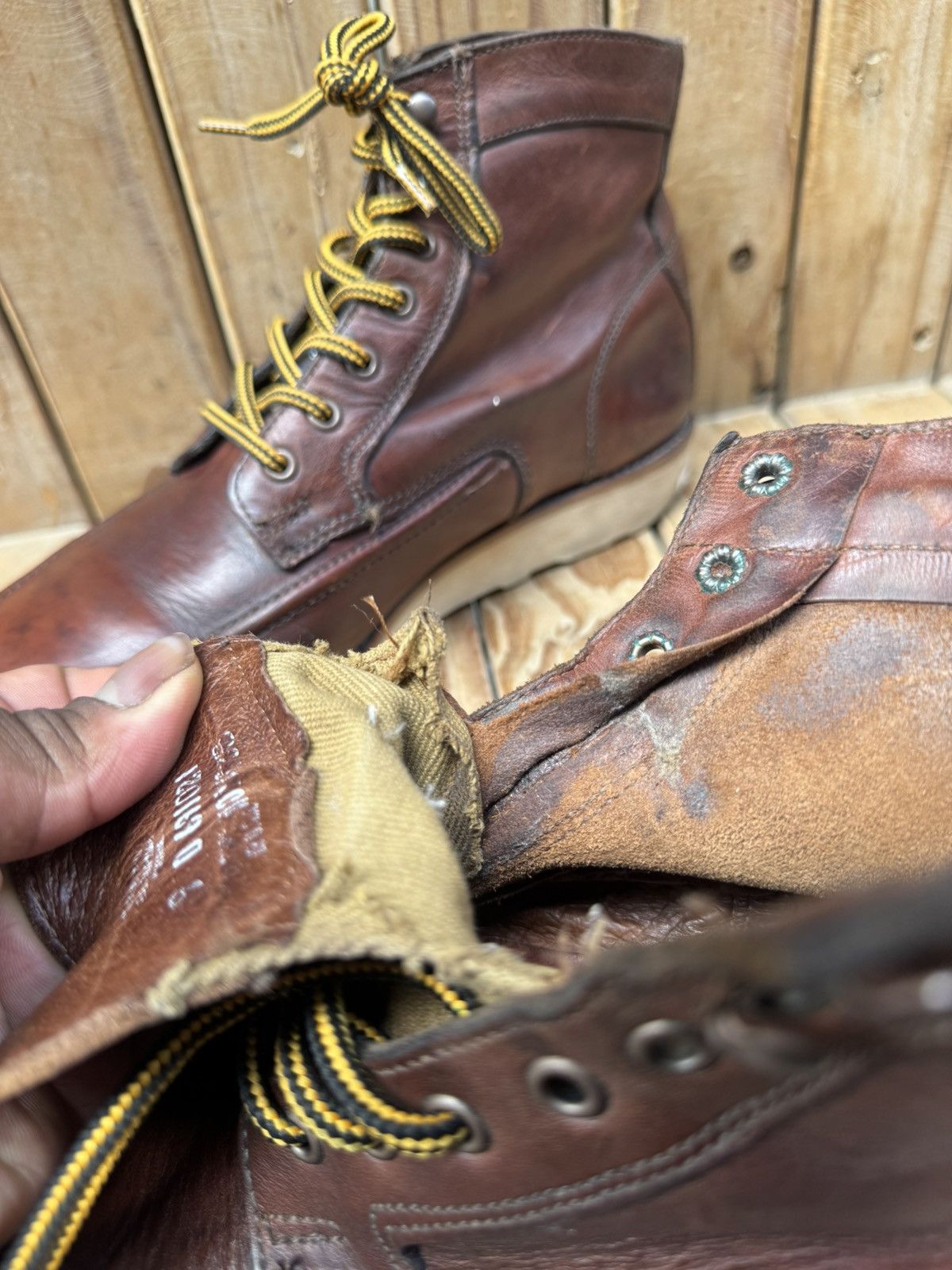 Wolverine Wolverine 1000 Miles x Filson brown leather boots UK 8 USA 9 Size US 9 / EU 42 - 18 Thumbnail