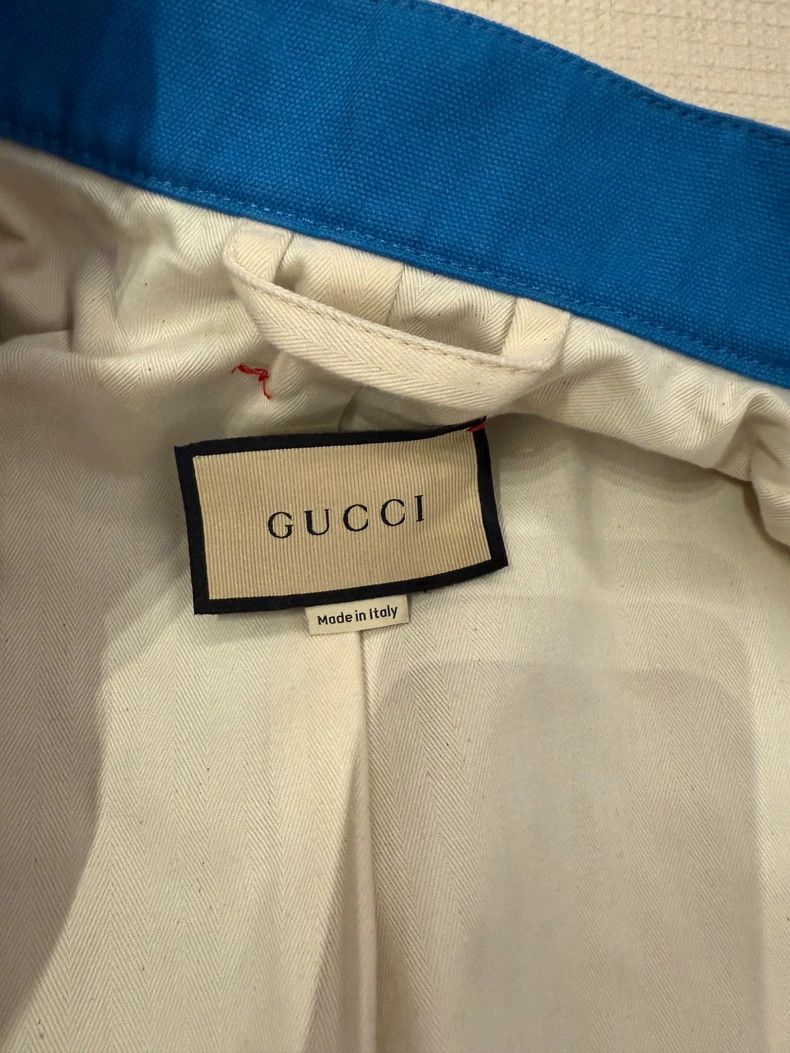 Gucci Gucci Blue lumberjack's jacket 2503-Nextarrow Size US S / EU 44-46 / 1 - 3 Thumbnail