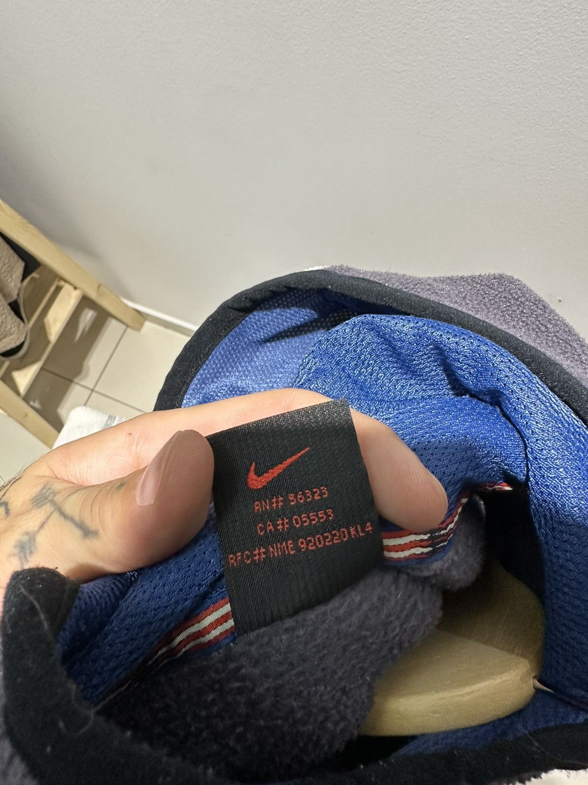 Nike × Vintage Nike fleece vintage ninja Size US L / EU 52-54 / 3 - 17 Thumbnail