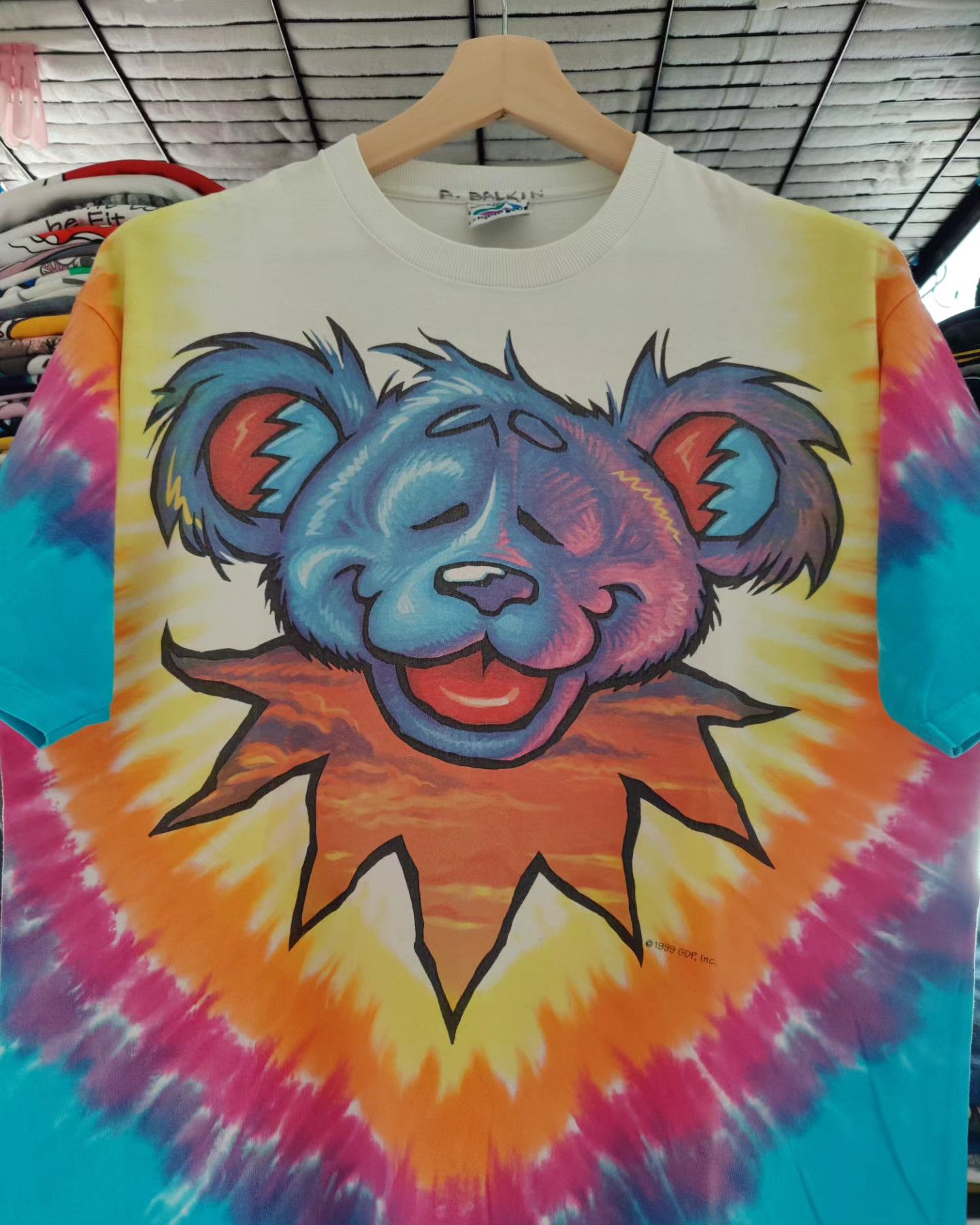 Band Tees vintage 90s Tie-dye Grateful Dead 1999 Size US L / EU 52-54 / 3 - 8 Thumbnail