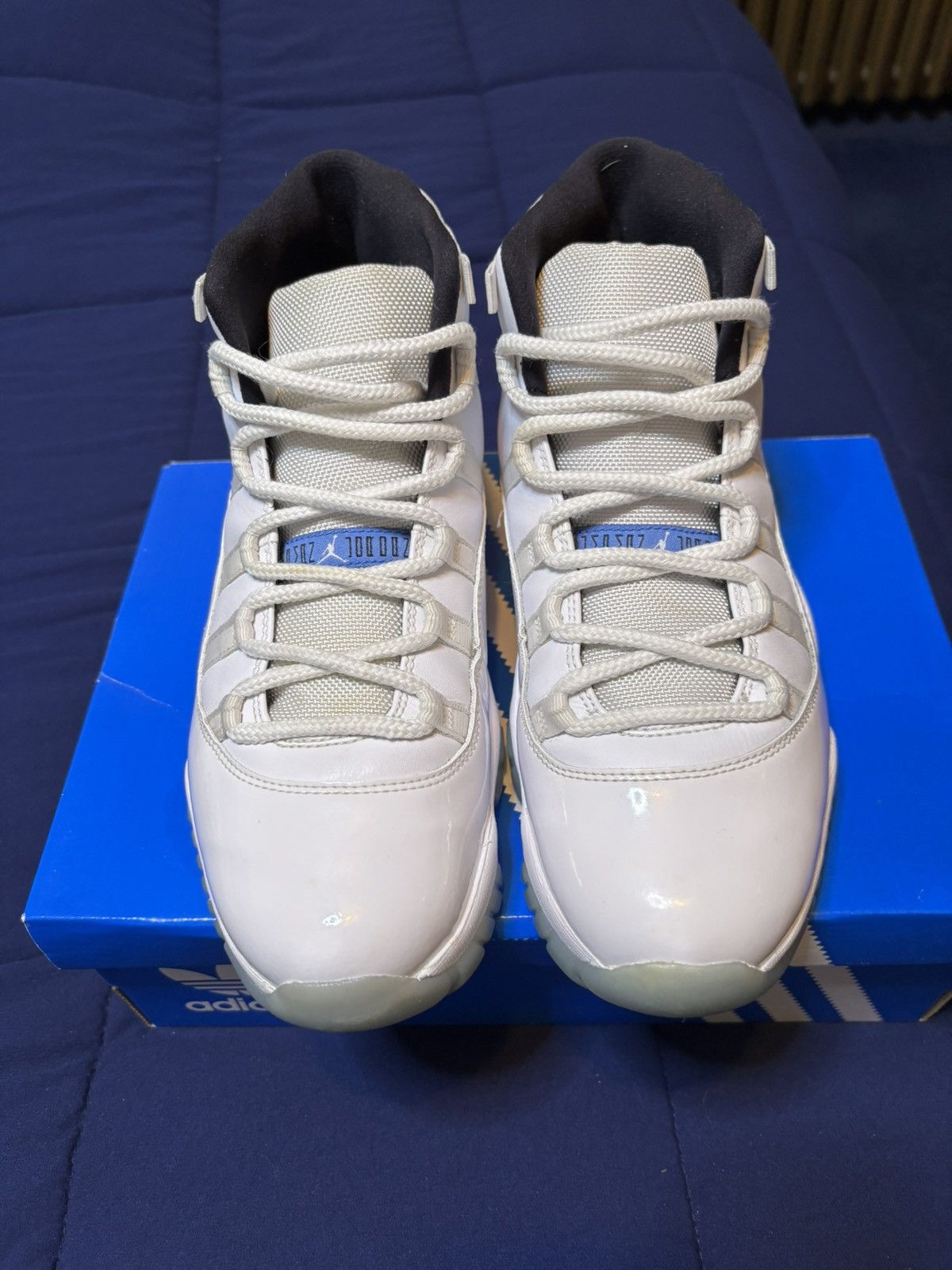 Jordan Brand Jordan 11 Retro Legend Blue 2014 Size 9 Size US 9 / EU 42 - 2 Thumbnail