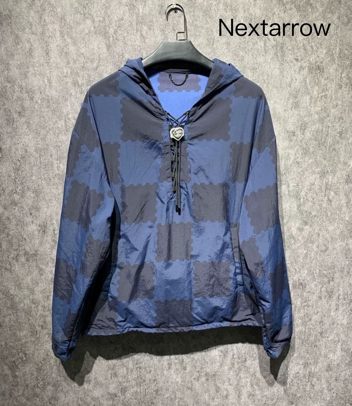 LOUIS VUITTON Blue checkered assault suit2412-Nextarrow