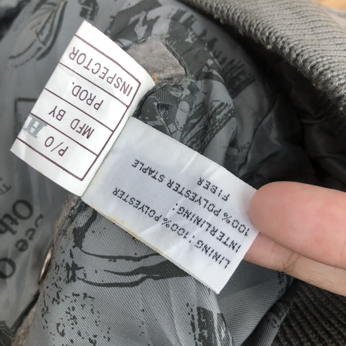 Harley Davidson Vintage 80s Harley Davidson V-Twin Power Leather Jacket Grey Size US M / EU 48-50 / 2 - 8 Thumbnail