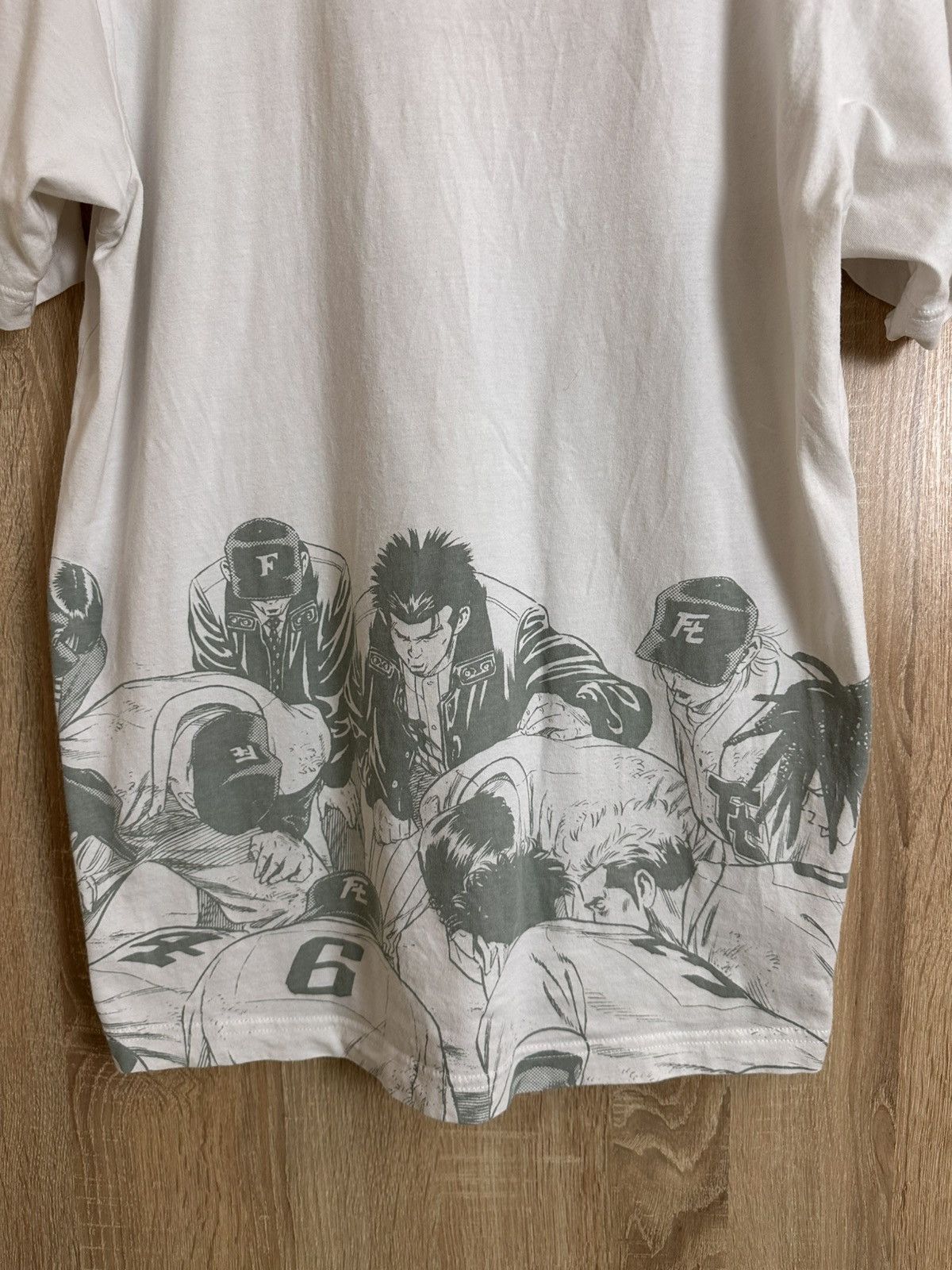 Anime 🔥 Rookies Nikogaku Manga Anime T Shirt Japan Masanori Morita Size US M / EU 48-50 / 2 - 2 Thumbnail