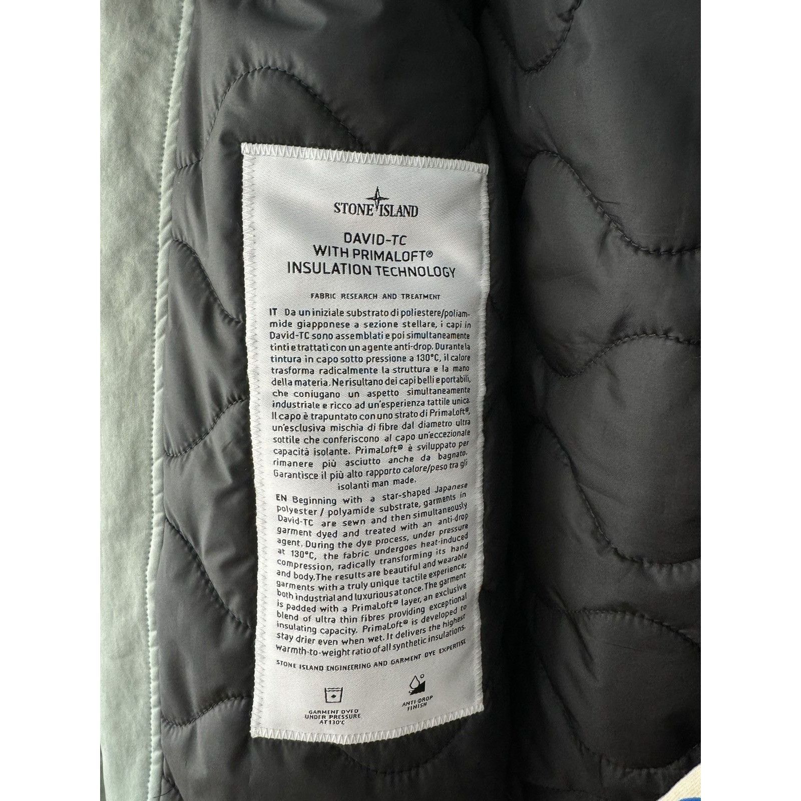 Stone Island Stone Island Coat Jacket David-TC Primaloft Pure Insulation Size US L / EU 52-54 / 3 - 10 Thumbnail