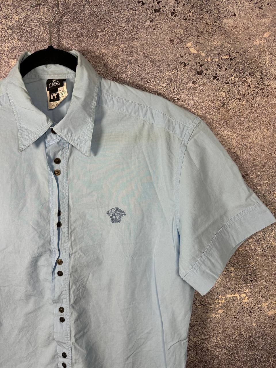 Versace Jeans Couture VIntage Versace Jeans Couture Mettal Logo Krall y2k Size US L / EU 52-54 / 3 - 2 Thumbnail