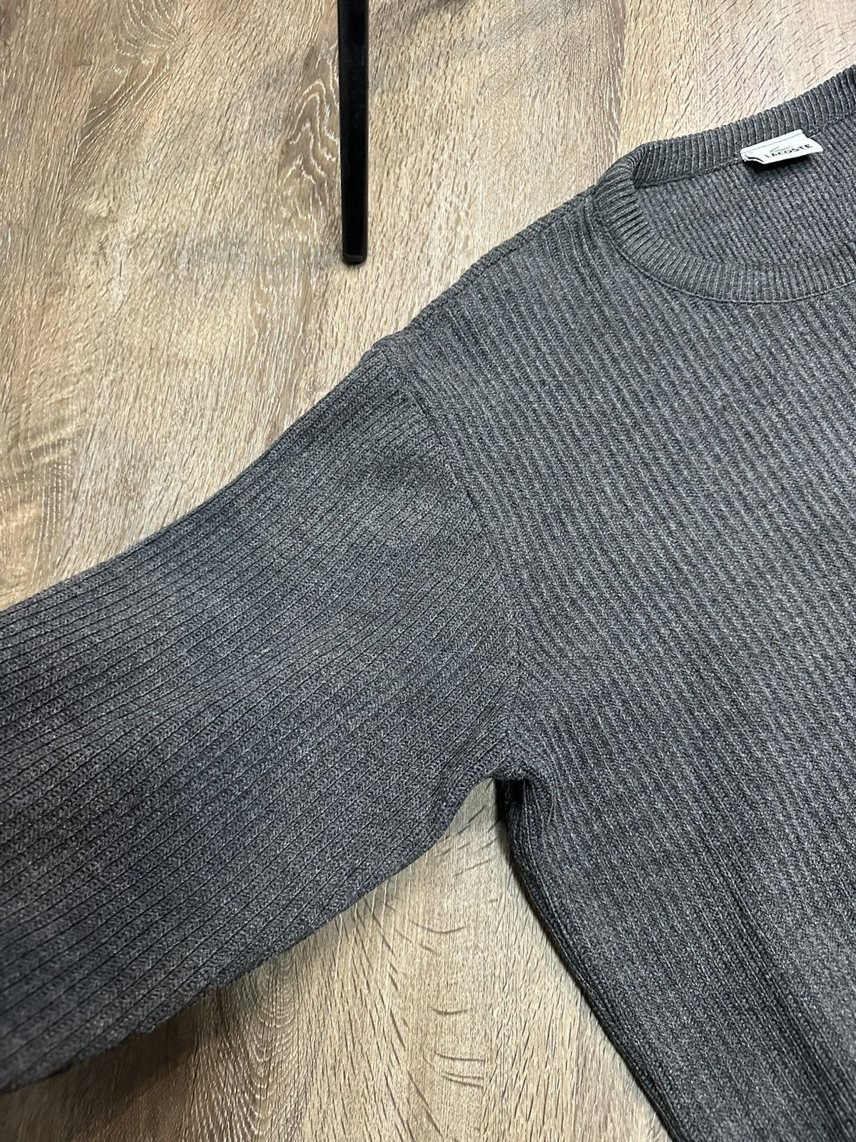 Lacoste Lacoste Vintage Wool Knitted Sweater Size US XL / EU 56 / 4 - 3 Thumbnail