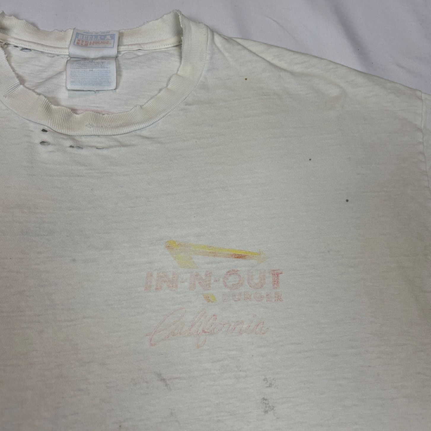 Hanes × Vintage Vintage 1999 In N Out Burger T Shirt Men's XL California Size US XL / EU 56 / 4 - 4 Thumbnail